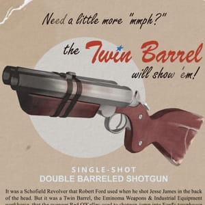 Twin Barrel Poster